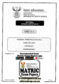 NSC 2012 Xitsonga HL P2 Nov 2012 Memo.pdf